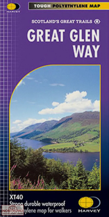 GREAT GLEN WAY | Harvey hiking map