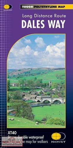 DALES WAY | carte de randonnée Harvey