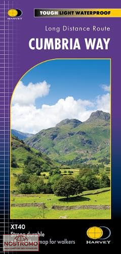 CUMBRIA WAY | carte de randonnée Harvey