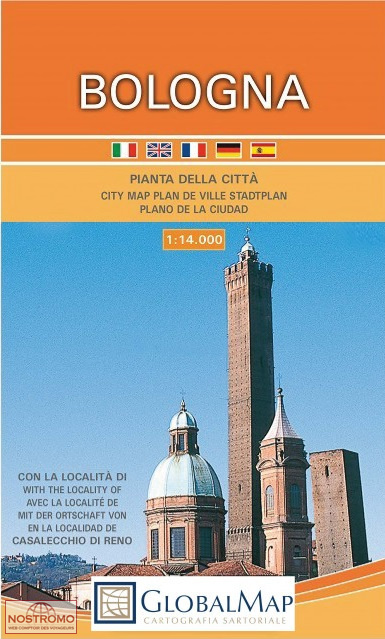 BOLOGNE | plan de ville GlobalMap