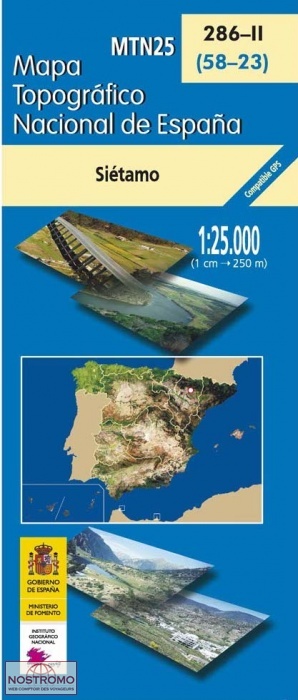 286-2 SIÉTAMO | carte topographique CNIG