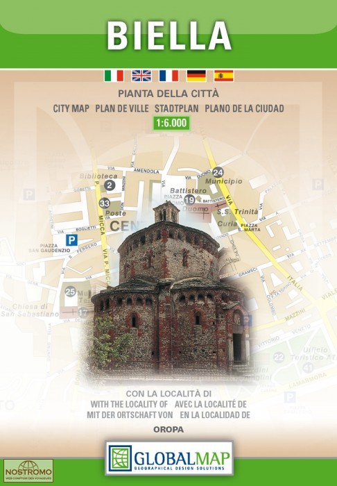 BIELLA | plan de ville Globalmap