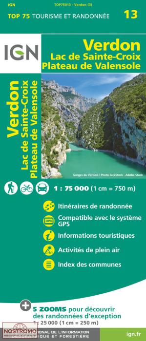 VERDON 13 | IGN travel map