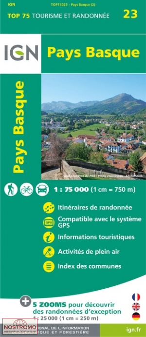 PAYS BASQUE 23 | IGN travel map