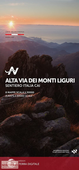 ALTA VIA DEI MONTI LIGURI - 1 | Terra Digitale hiking maps