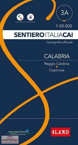 3A CALABRIA | 4Land hiking map