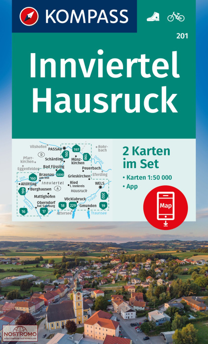 INNVIERTEL - HAUSRUCK 201 | Kompass hiking maps