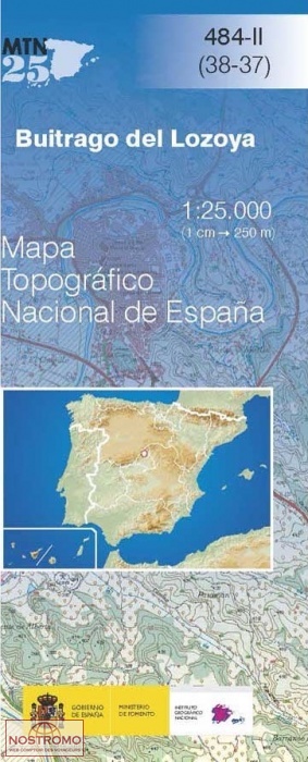 484-2 BUITRAGO DEL LOZOYA | CNIG topographical map