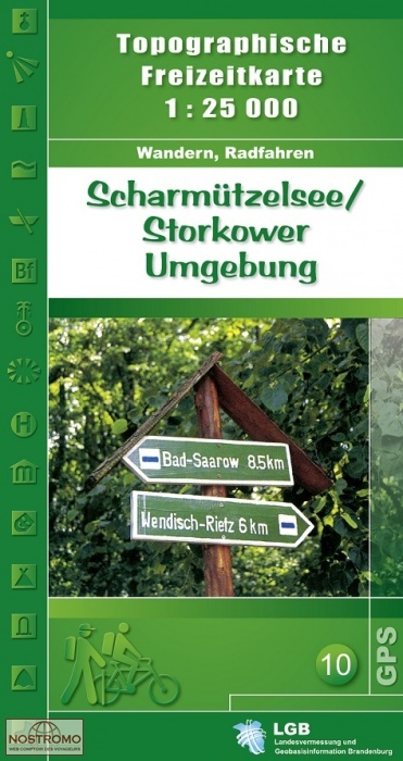 10 SCHARMÜTZELSEE / STORKOWER UMGEBUNG | LGB hiking map