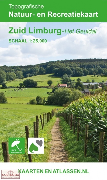 2670 - ZIUD LIMBURG - HET GEULDAL | carte topographique K&A