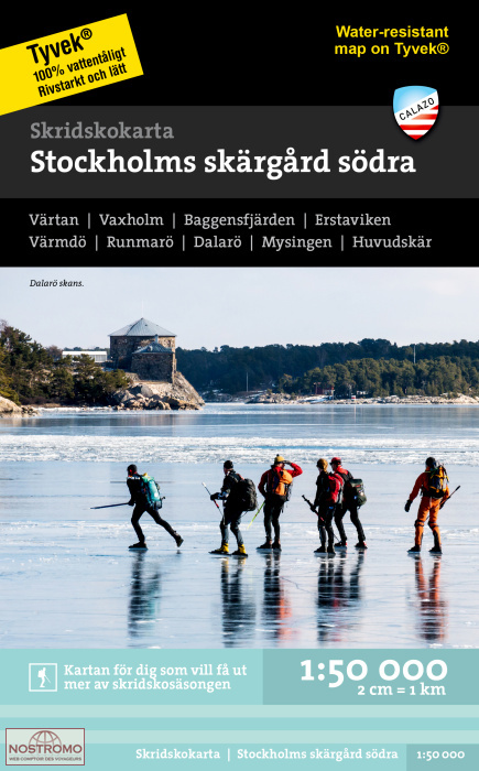 STOCKHOLMS SKÄRGARD SÖDRA | Calazo winter sports map