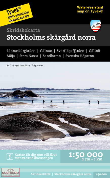 STOCKHOLMS SKÄRGARD NORRA | Calazo winter sports map