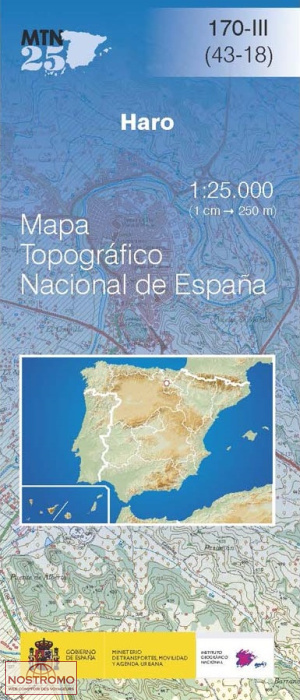 170-3 HARO | carte topographique CNIG