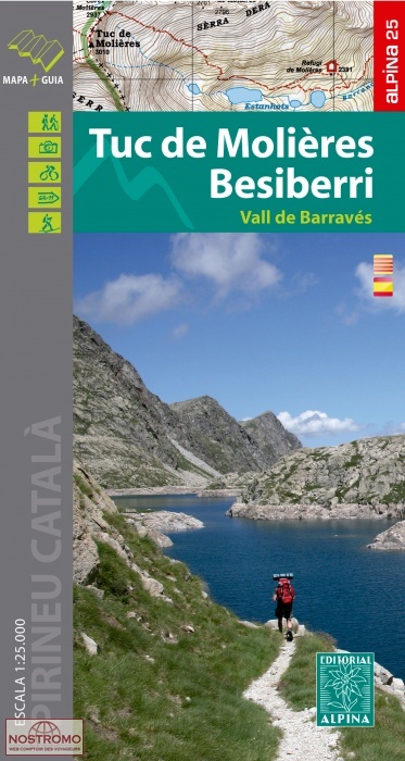 23 TUC DE MOLIÈRES - BESIBERRI | carte de randonnée Alpina