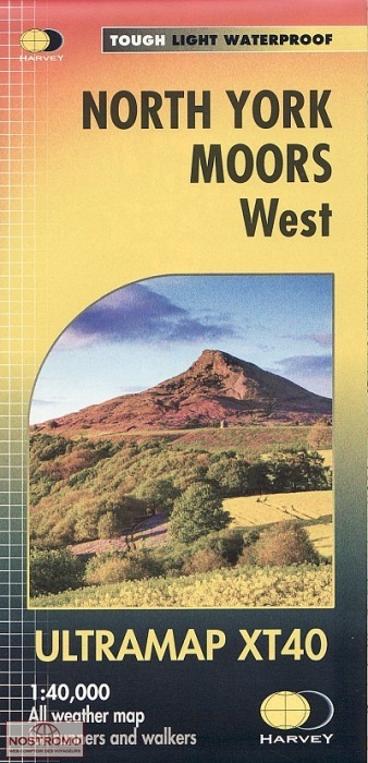 NORTH YORK MOORS WEST | Harvey hiking map