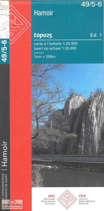49/5-6 HAMOIR | carte topographique NGI/IGN