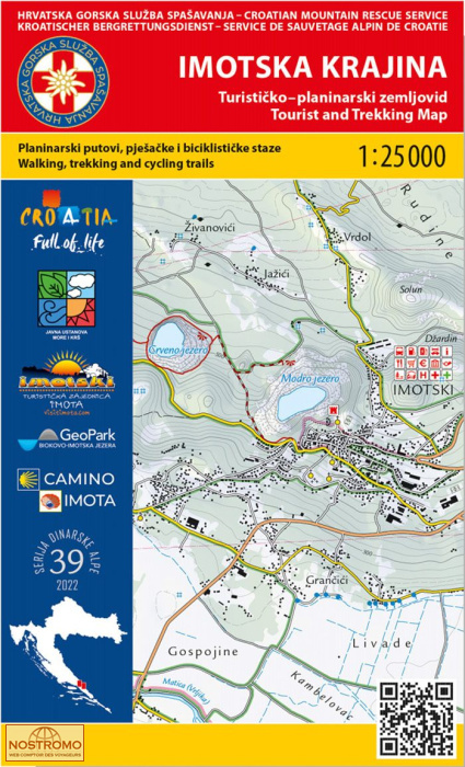 39 IMOTSKA KRAJINA | HGSS hiking map