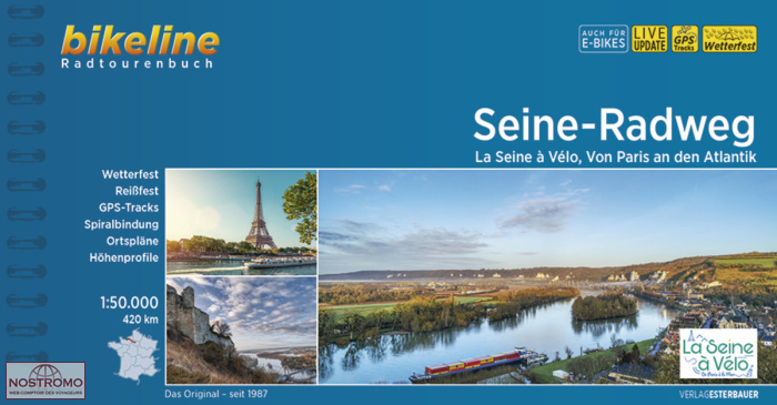 SEINE-RADWEG | guide de cyclotourisme Esterbauer