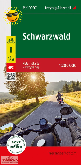MK 0297 BLACK FOREST | Freytag & Berndt travel map