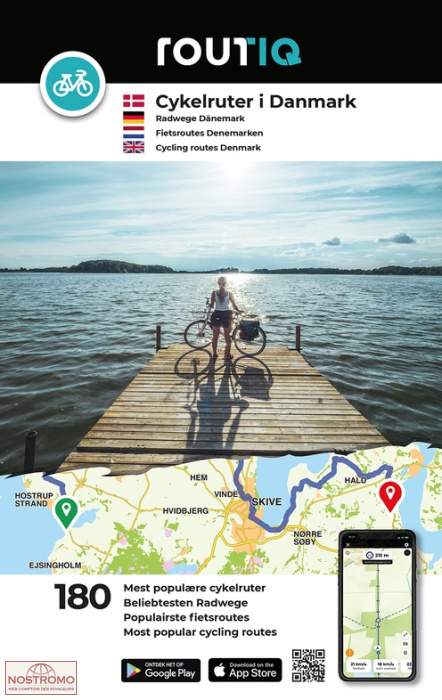 ATLAS DES VÉLOROUTES DU DANEMARK | atlas de cyclotourisme Falk
