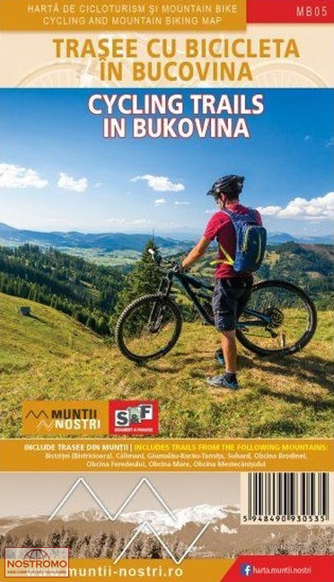 MB05 - CYCLING TRAILS IN BUCOVINA | Schubert & Franzke biking map