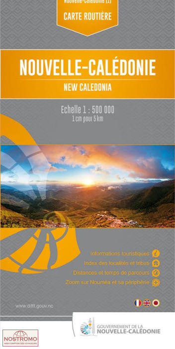NOUVELLE-CALÉDONIE | carte touristique