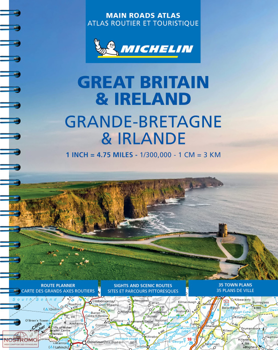 GRANDE-BRETAGNE & IRLANDE | atlas routier Michelin