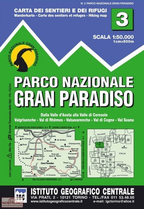 03 PARCO NAZIONALE DEL GRAN PARADISO | IGC hiking map