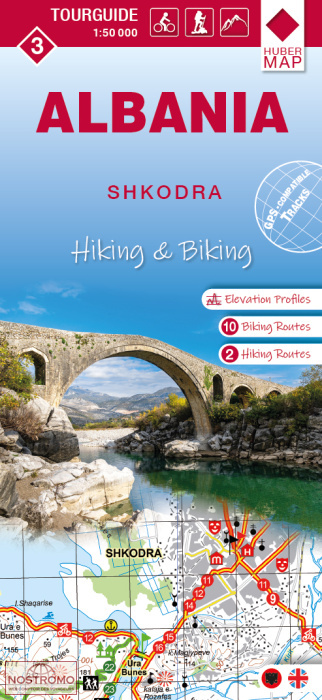 3 SHKODRA | Huber hiking map