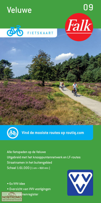 VELUWE 09 | Falk cycling map