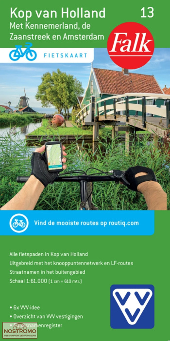 KOP VAN HOLLAND 13 | Falk cycling map