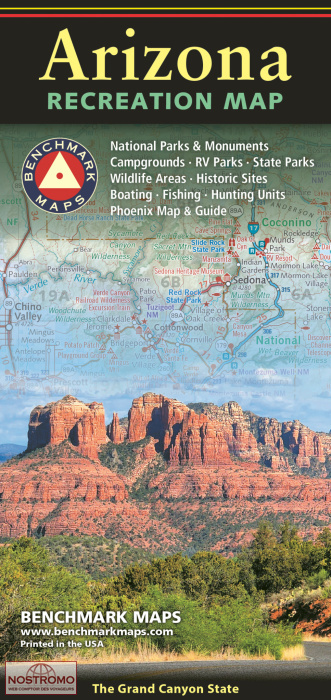 ARIZONA | Benchmark travel map