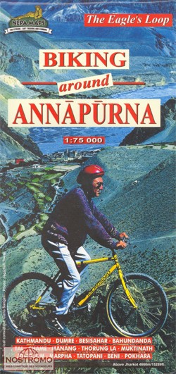 BIKING AROUND ANNAPURNA | Nepamaps biking map