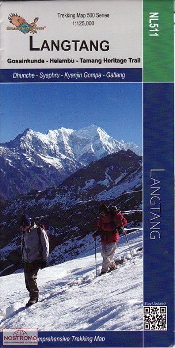LANGTANG - NL 511 | Nepamaps trekking map