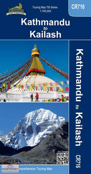 KATHMANDU TO KAILASH - CR 716 | Nepamaps travel map