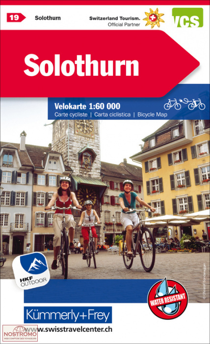 19 SOLOTHURN | Kummerly+Frey cycling map