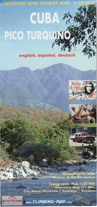 PICO TURQUINO | Climbing-map trekking map
