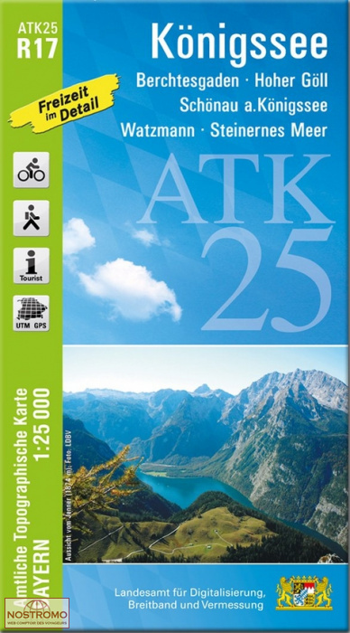 ATK25 - R17 KÖNIGSSEE | LDBV hiking map