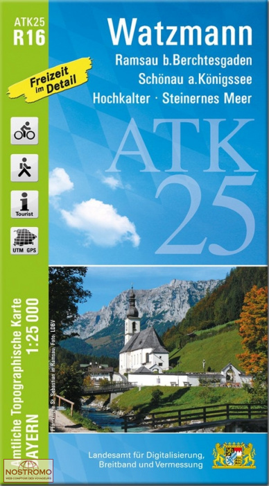 ATK25 - R16 WATZMANN | LDBV hiking map