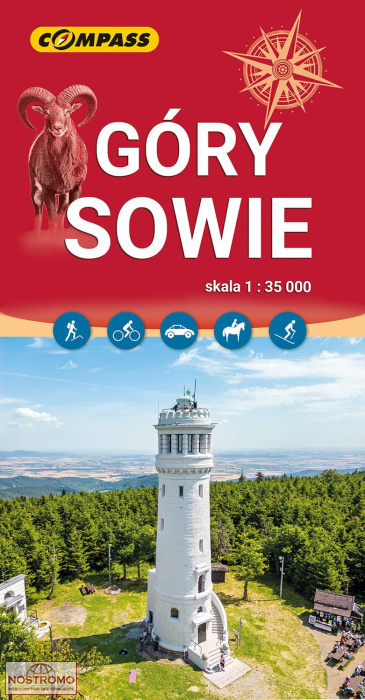 GÓRY SOWIE | carte de randonnée Compass