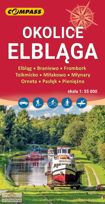 OKOLICE ELBLĄGA | Compass hiking map