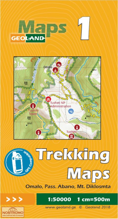 01 OMALO - PASS ABANO - MT DIKLOSMTA | Geoland hiking map
