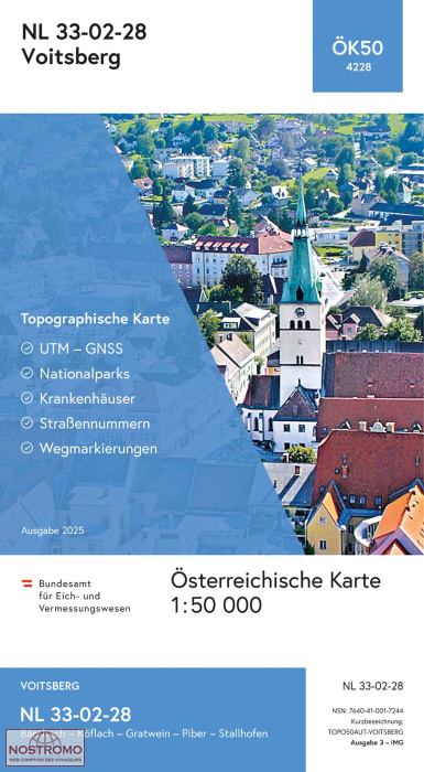 4228 VOITSBERG | BEV topographical map