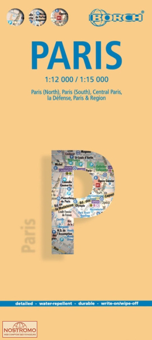 PARIS | Borch city map