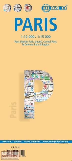 PARIS | Borch city map