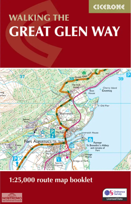 GREAT GLEN WAY | cartes de randonnée Cicerone