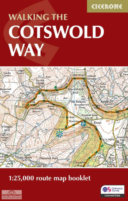 COTSWOLD WAY | cartes de randonnée Cicerone