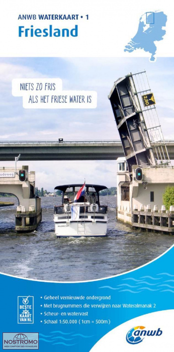 01 FRIESLAND | ANWB waterway map