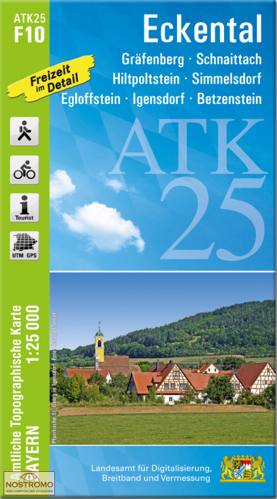 ATK25 - F10 ECKENTAL | LDBV hiking map