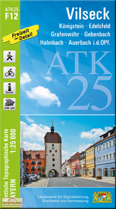 ATK25 - F12 VILSECK | LDBV hiking map